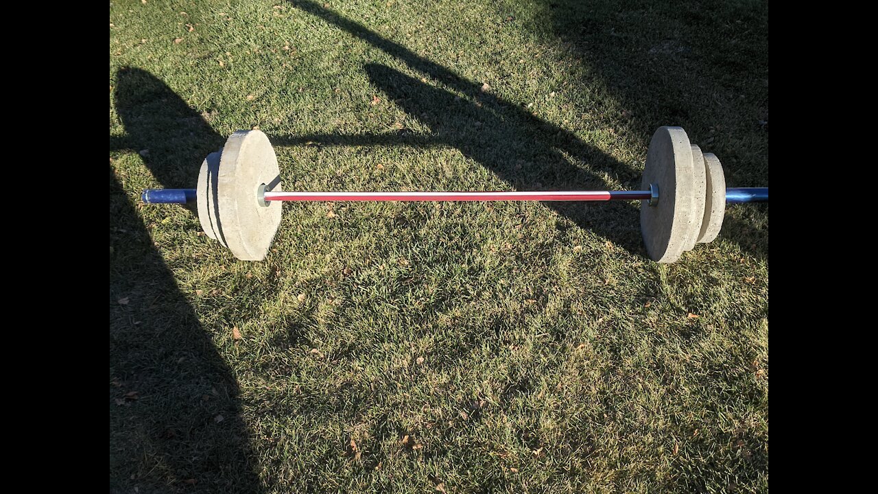 How to Make your own DIY Weight Plates with concrete