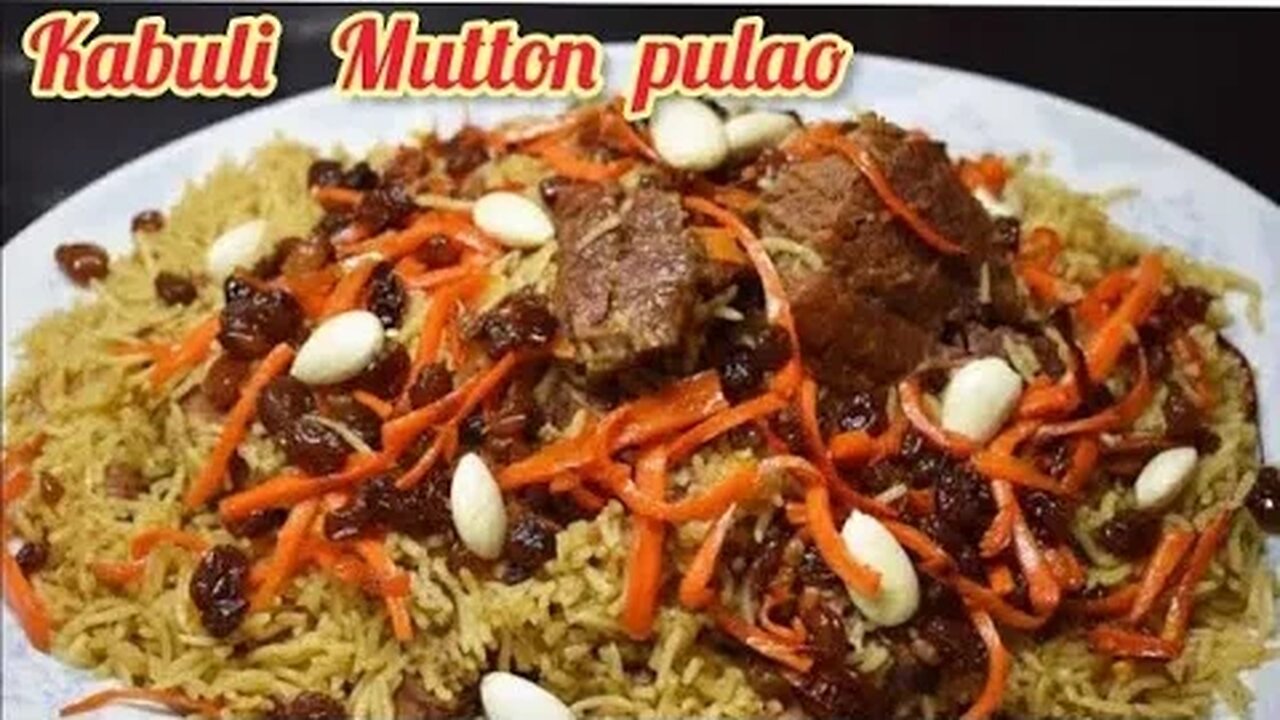 kabuli mutton pulao recipe | mutton kabuli pulao banane ka tarika | mutton pulao recipe