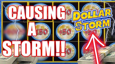 THE KING OF HIGH LIMIT SLOTS! ★ DOLLAR STORM & LOCK IT LINK MAX BET ACTION