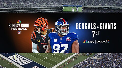 Dinner & Sunday Night Football: Bengals @ Giants LIVE REACTION & COMMENTARY #snf #bengals #giants