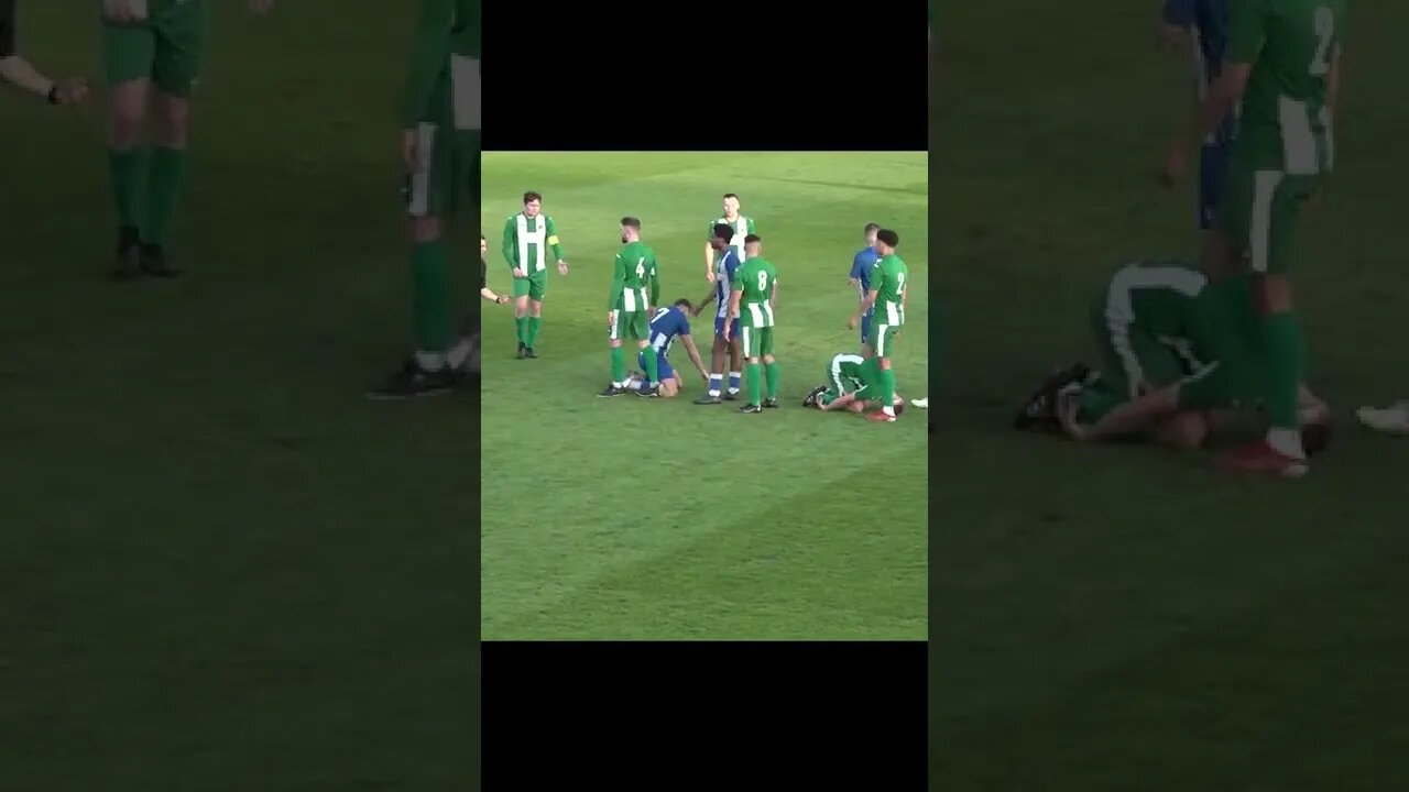 2 Footballers Wrestle With Each Other During Cup Final! #shorts