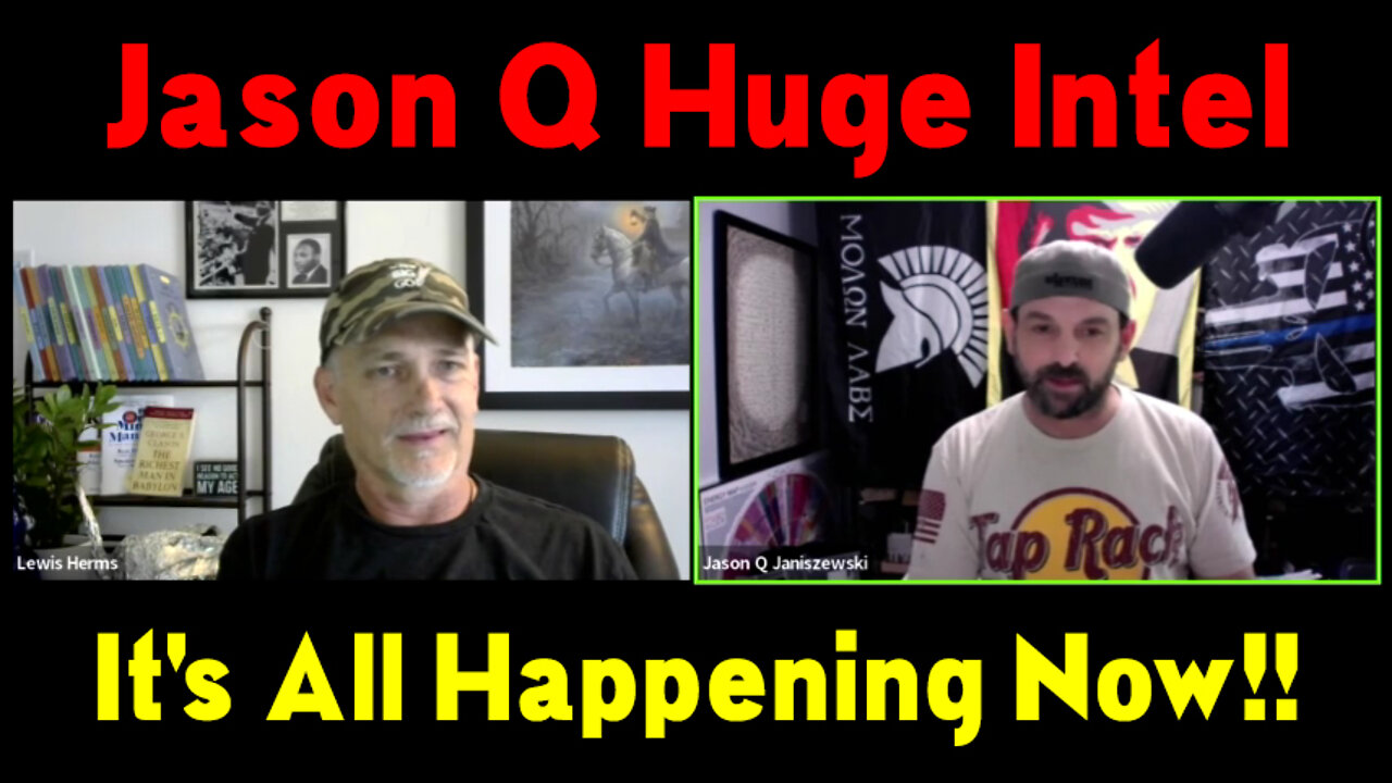 Jason Q Huge Intel "It's All Happening Now!!