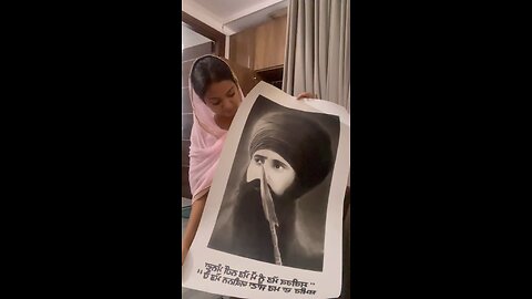 Sant jarnail singh ji painting 👏❤️