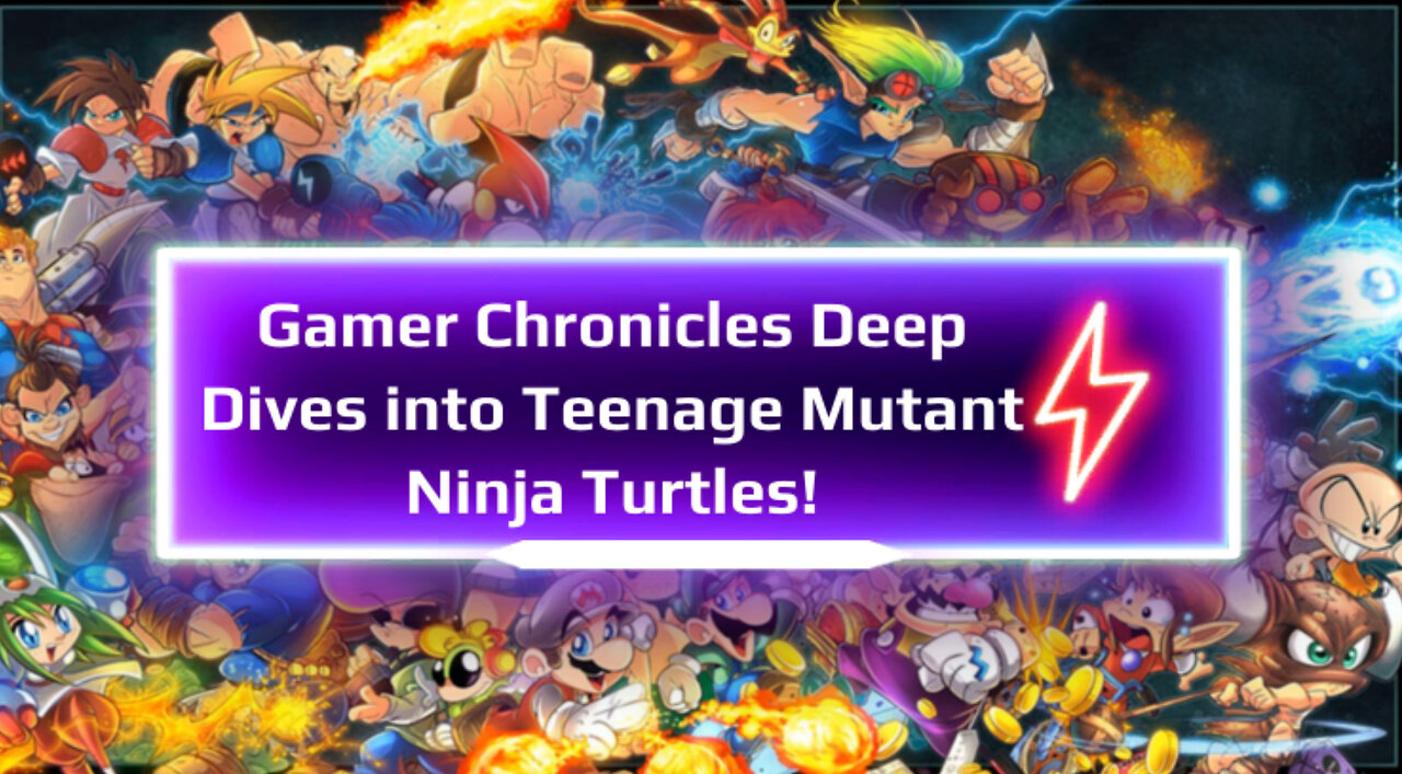 Let's Deep Dive Into the Teenage Mutant Ninja Turtles Video Game Franchise!