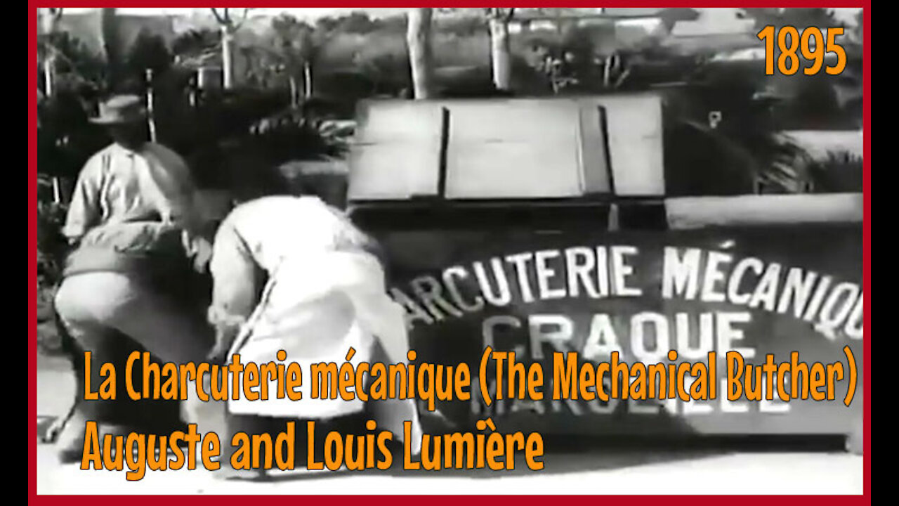 La Charcuterie mécanique (The Mechanical Butcher) First Science Fiction Film -1895