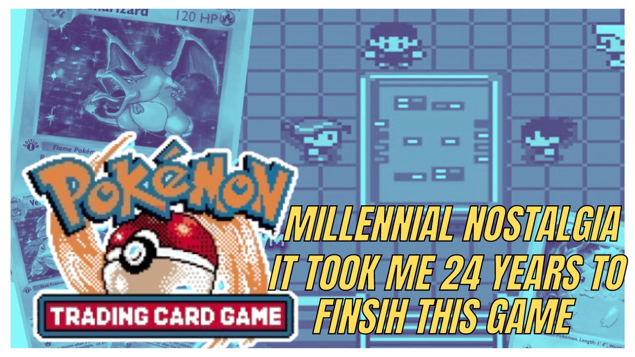 pokemon trading card game on Gameboy - 24 years later