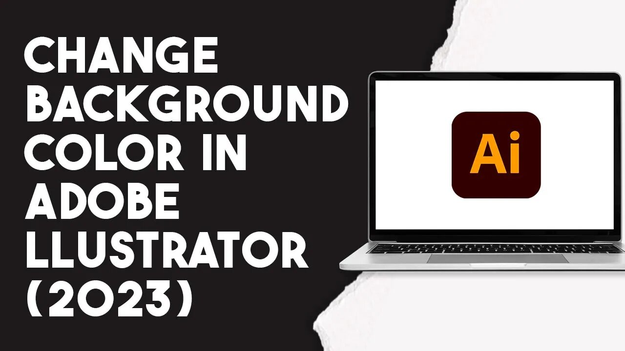 How To Change Background Color In Adobe Illustrator (2023)