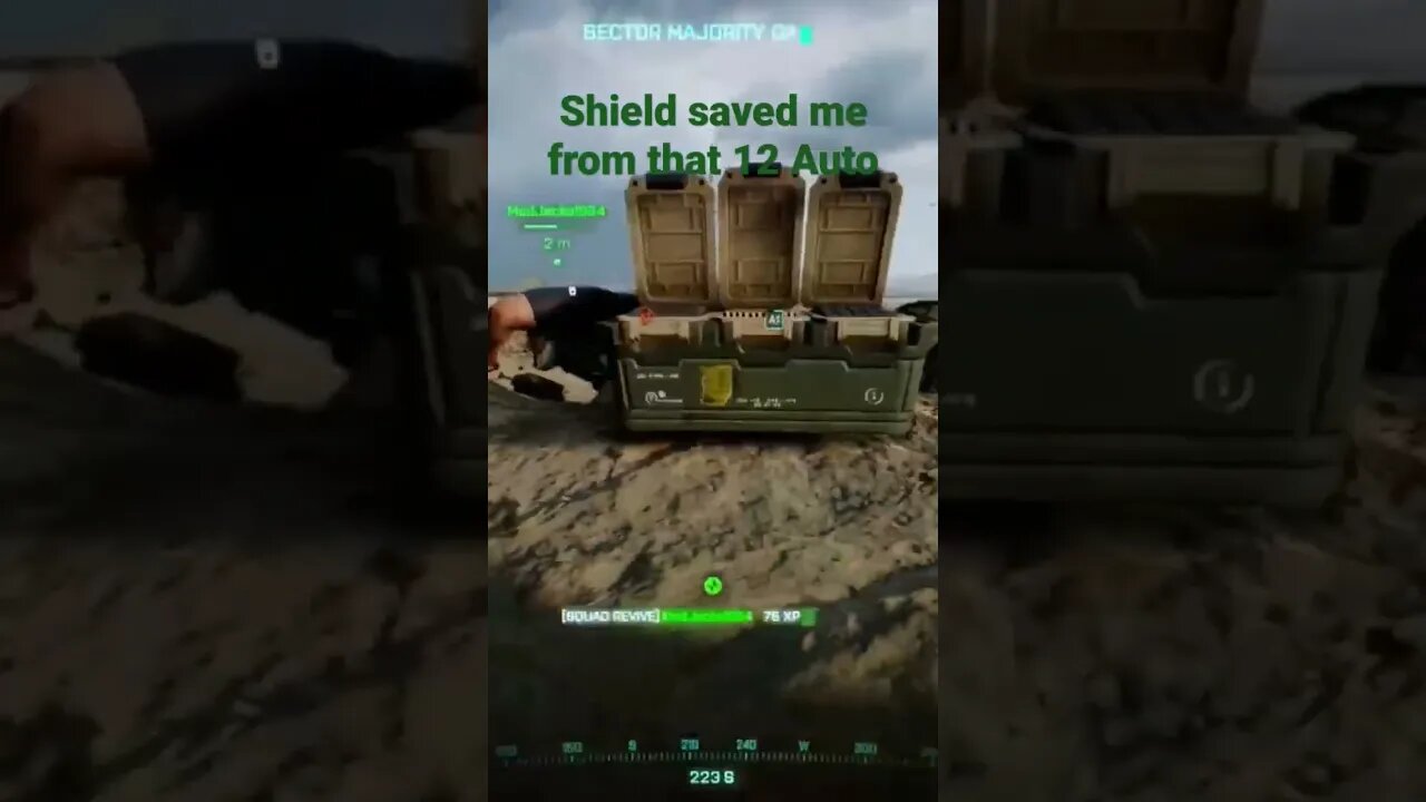 Luckily blocked that 12 Auto shot.