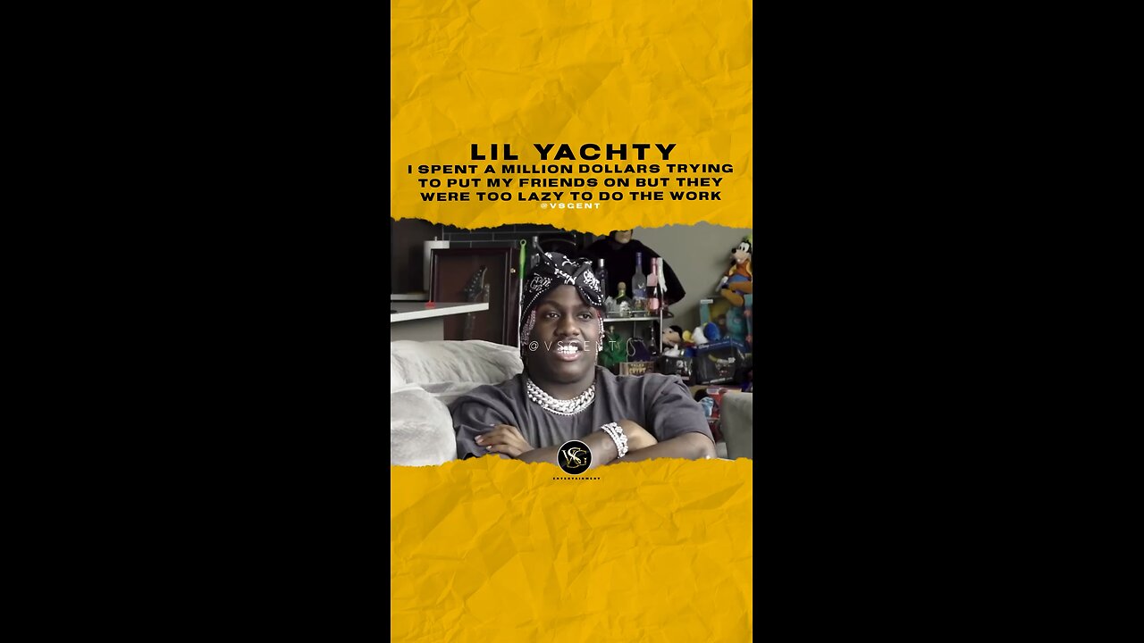@lilyachty I spent a million trying to put my friends on but they were too lazy to do the work
