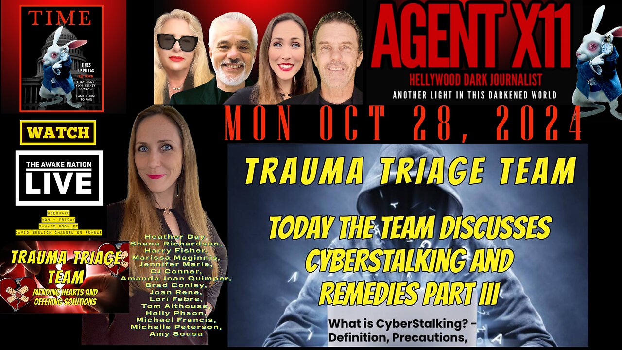 TRAUMA TRIAGE TEAM: MON OCT 28, 2024