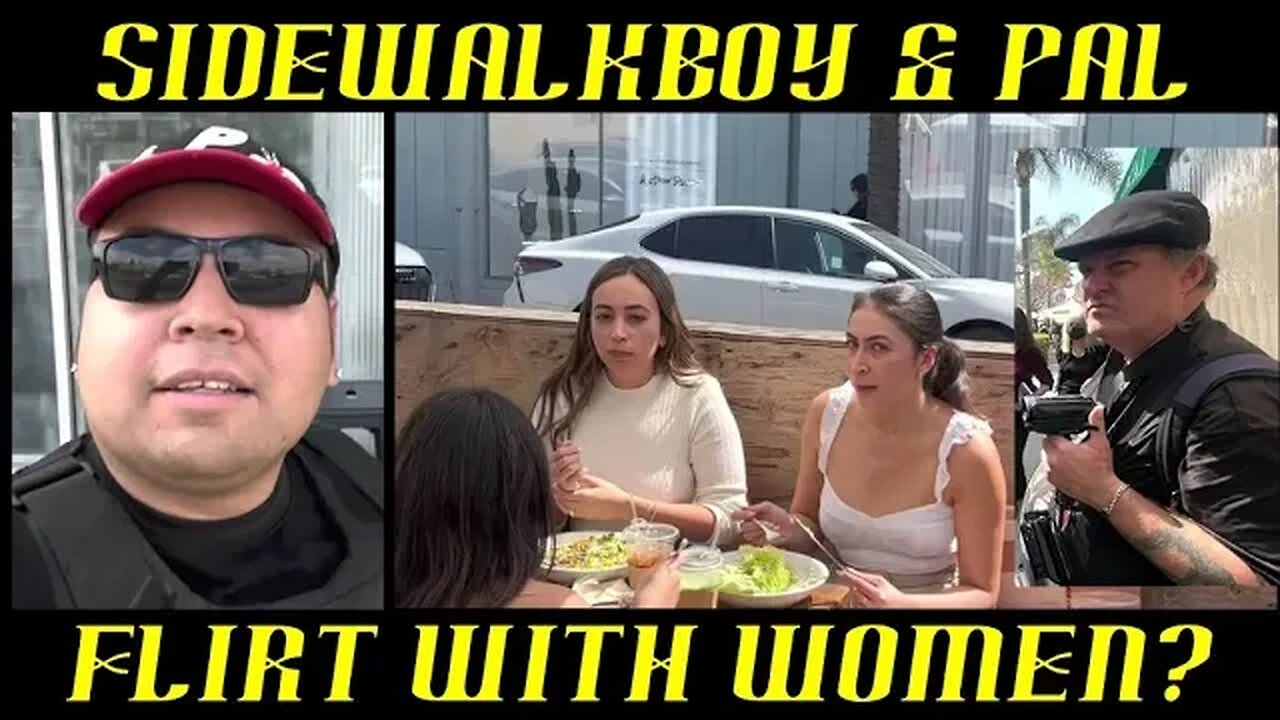 Frauditor SidewalkBoy & Pal Nathaniel Looking For Love? HAHA!