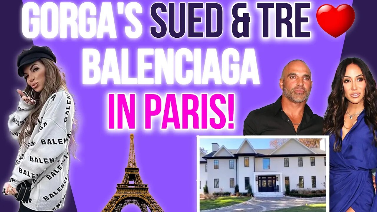 Gorga's Sued & Teresa Giudice Loves Balenciaga! #rhonj #bravotv