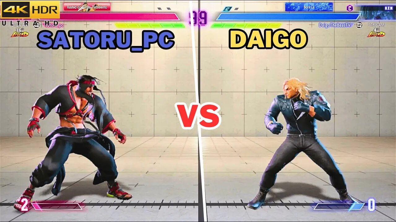 SF6 ▰ satoru_pc (Rashid) vs Daigo (Ken) |4K 60FPS