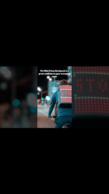 PIX MINI BACKPACK #cool #backpack #led #shorts | #BACKPACK #SHORT