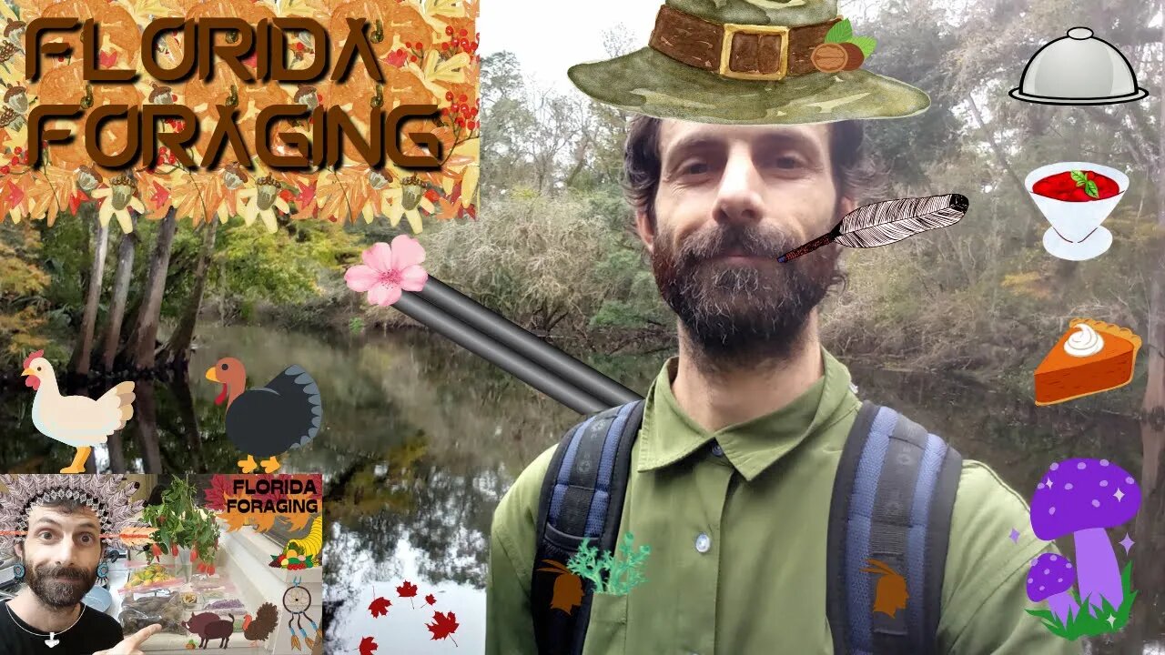 Naturevore: FLORIDA FORAGING Walk #11 (Nov. 24): I FORAGED 99.9% of My THANKSGIVING DINNER! (PART 2)