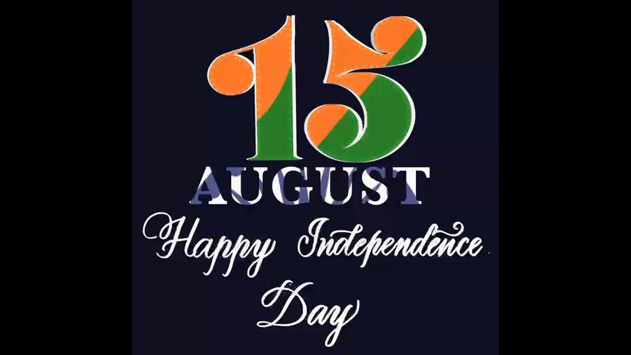 Happy independent day