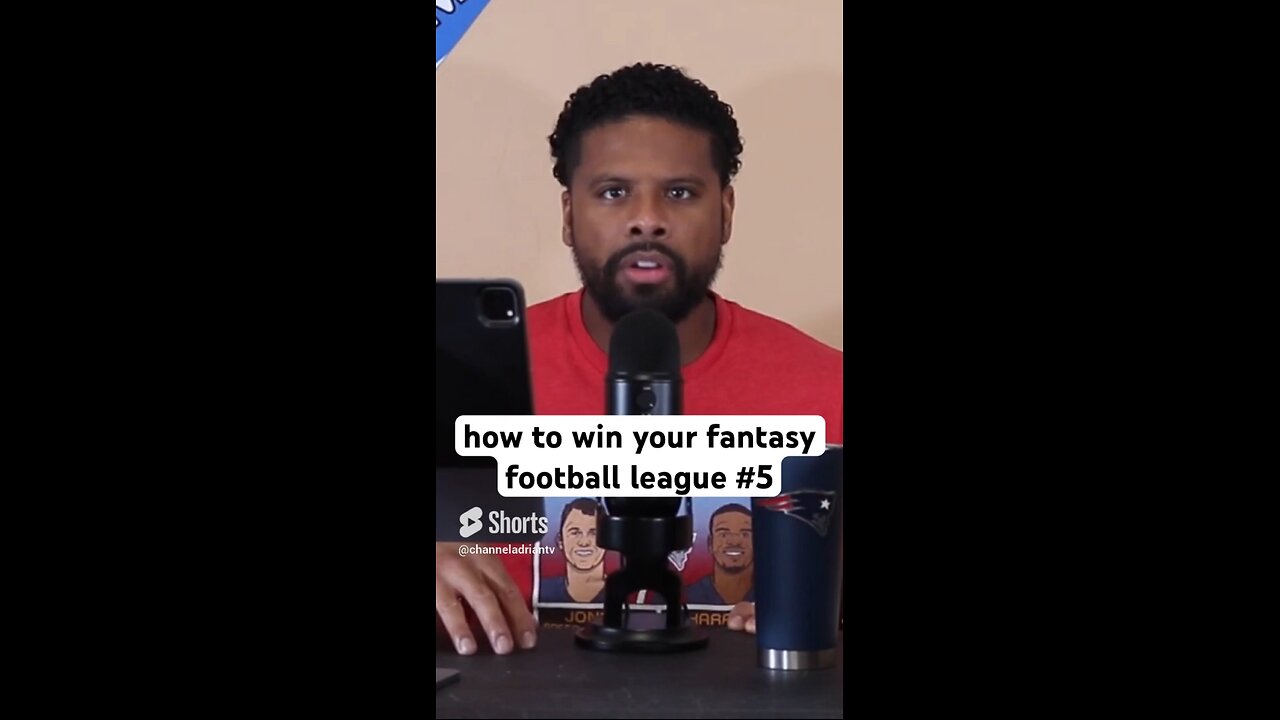 how to win your fantasy football league #5 #shorts #footballshorts #fantasyfootball #channeladriantv