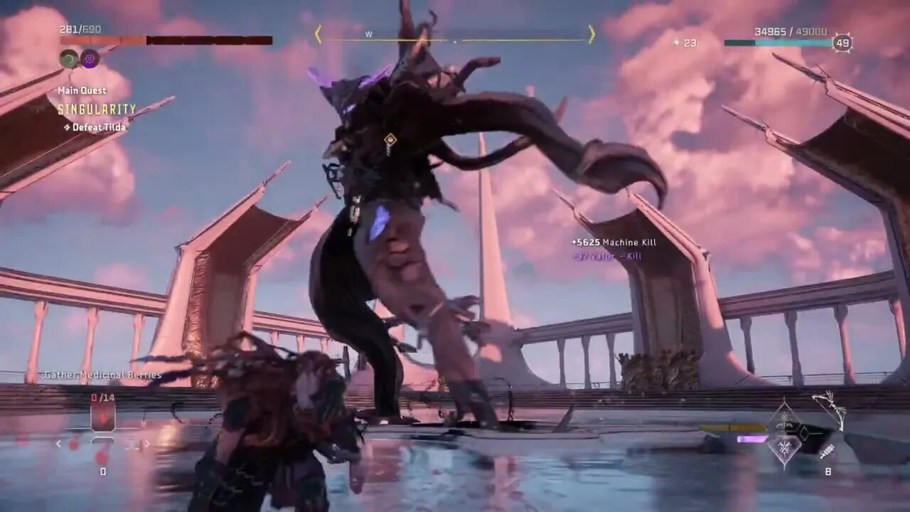 Horizon Forbidden West - Final Fight with Specter Prime Tilda #horizonforbiddenwest