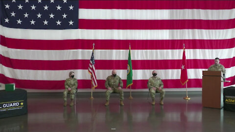 Washington National Guard RRB Change of Command