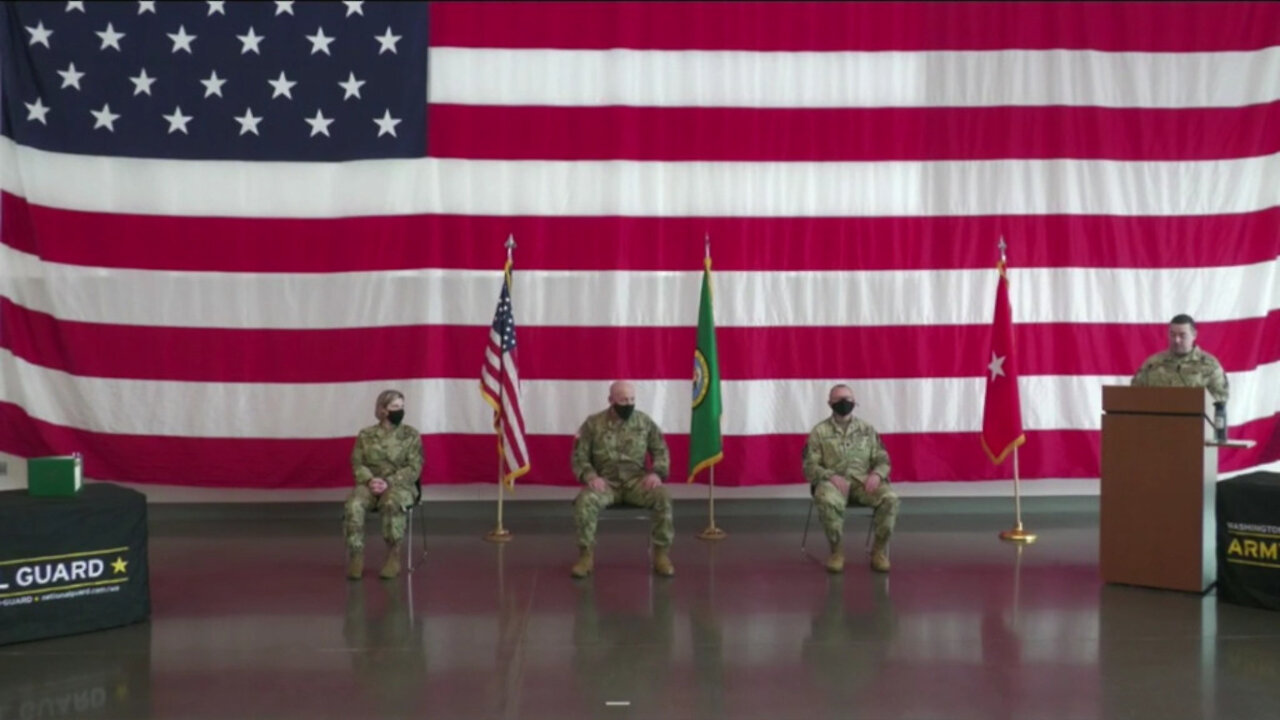 Washington National Guard RRB Change of Command