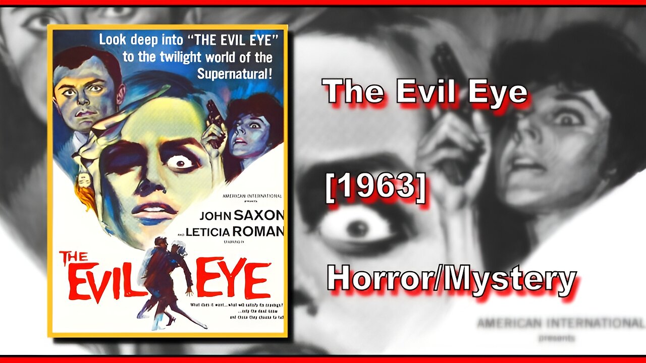 The Evil Eye/La Ragazza Che Sapeva Troppo (1963) | HORROR/MYSTERY | FULL MOVIE