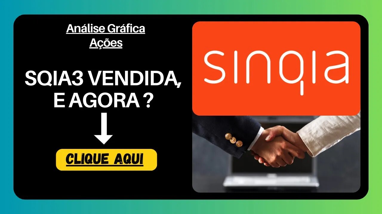 SINQIA VENDIDA, HORA DE VENDER AS AÇÕES SEGUNDO O GRÁFICO ?