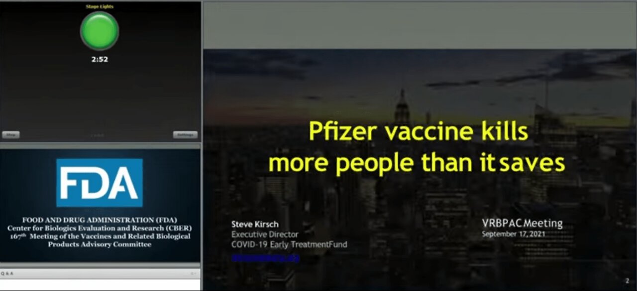 FDA Shoots Down Boosters? But Not The Initial Jabs... Wake Up Call 09-19-2021