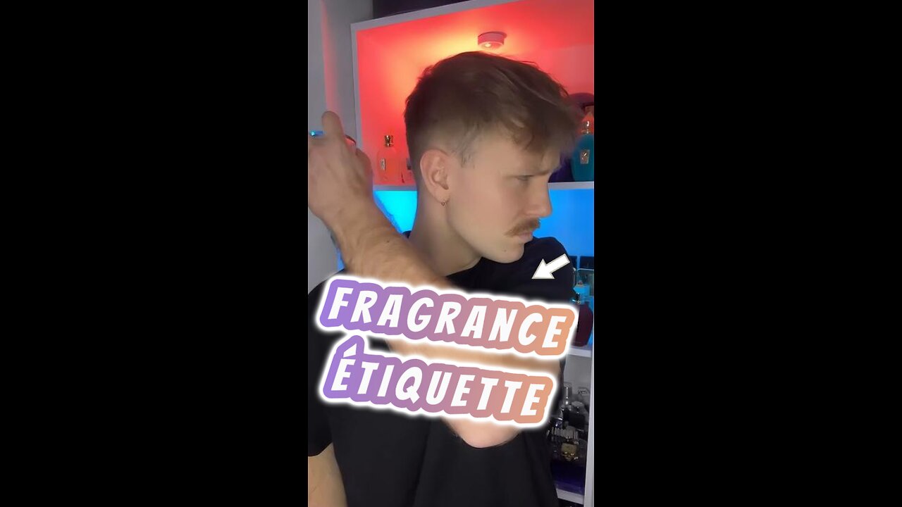 Fragrance étiquette. How to spray?