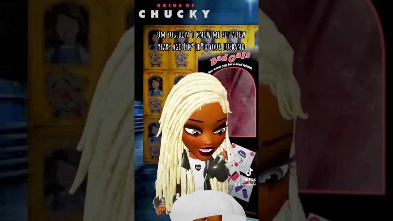 Chuckys Bride Tiffany is at it again