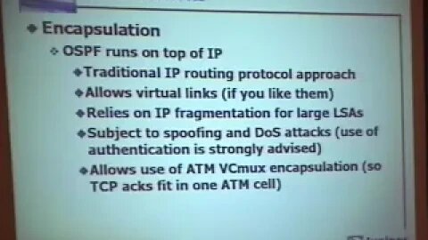 OSPF and IS IS A Comparative Anatomy