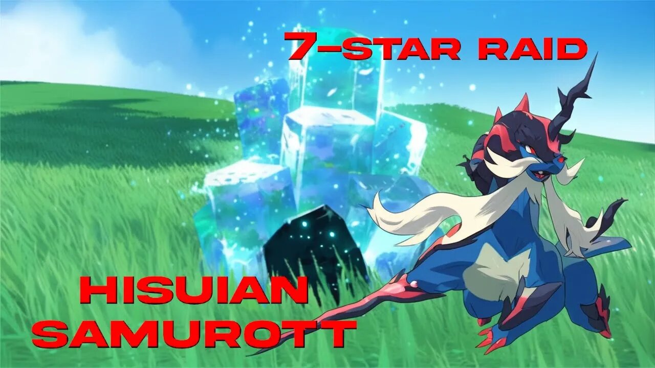 Seven Star Samurott Raid in Pokemon Violet