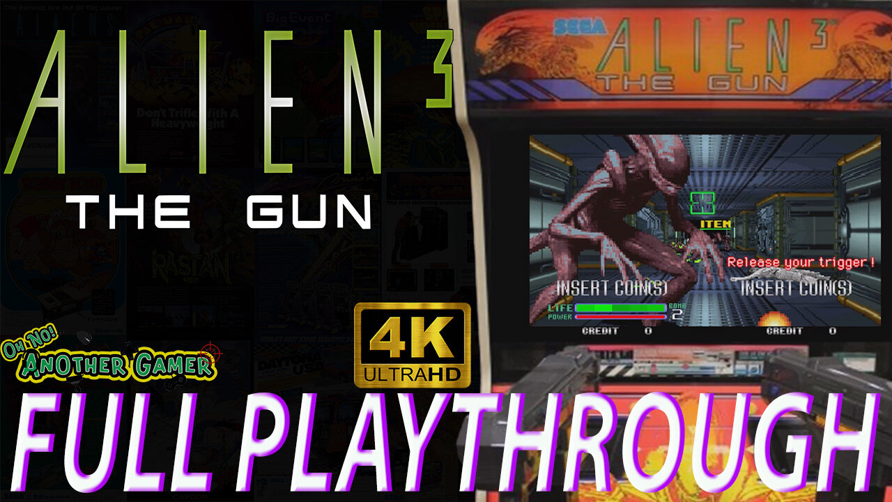 Alien 3 - The Gun (1993) [Arcade] 🕹🔥 Intro + Gameplay (full playthrough)