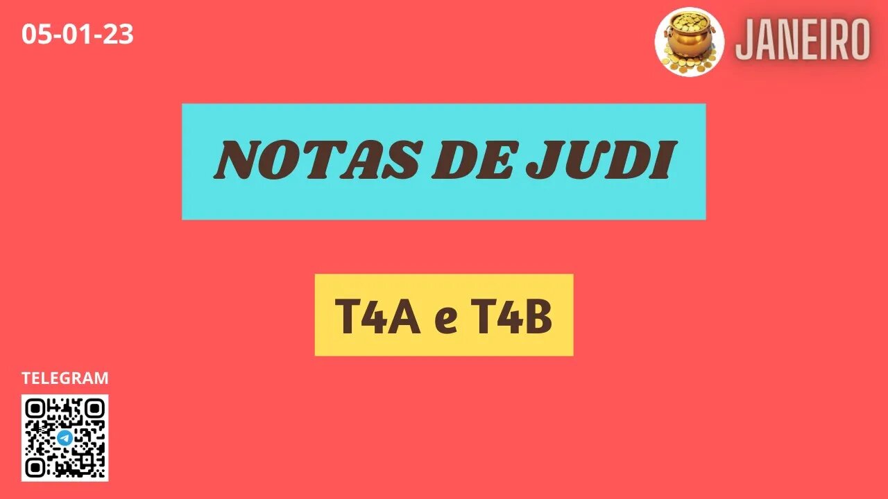 NOTAS DE JUDI Tier4A e B