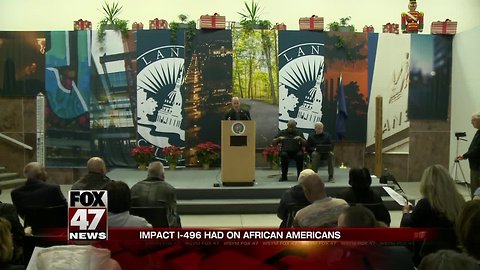 Lansing to tell story of I-496 impact on African American community