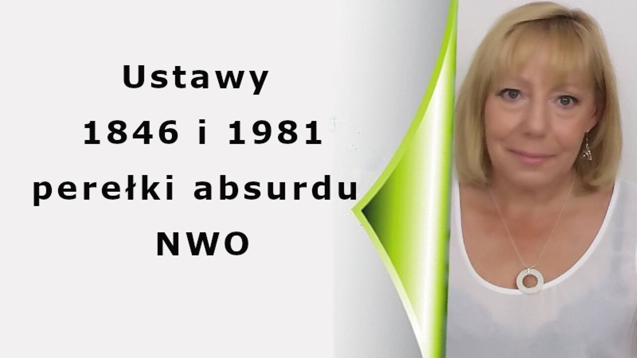 Ustawy 1846 i 1981 perełki absurdu NWO