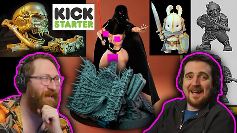 Kickstarter Miniatures 26 - Tom and Ben