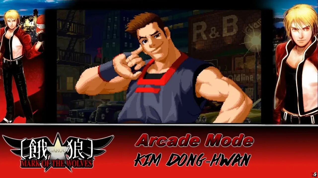 Garou: Mark of The Wolves - Arcade Mode (Kim Dong-Hwan)