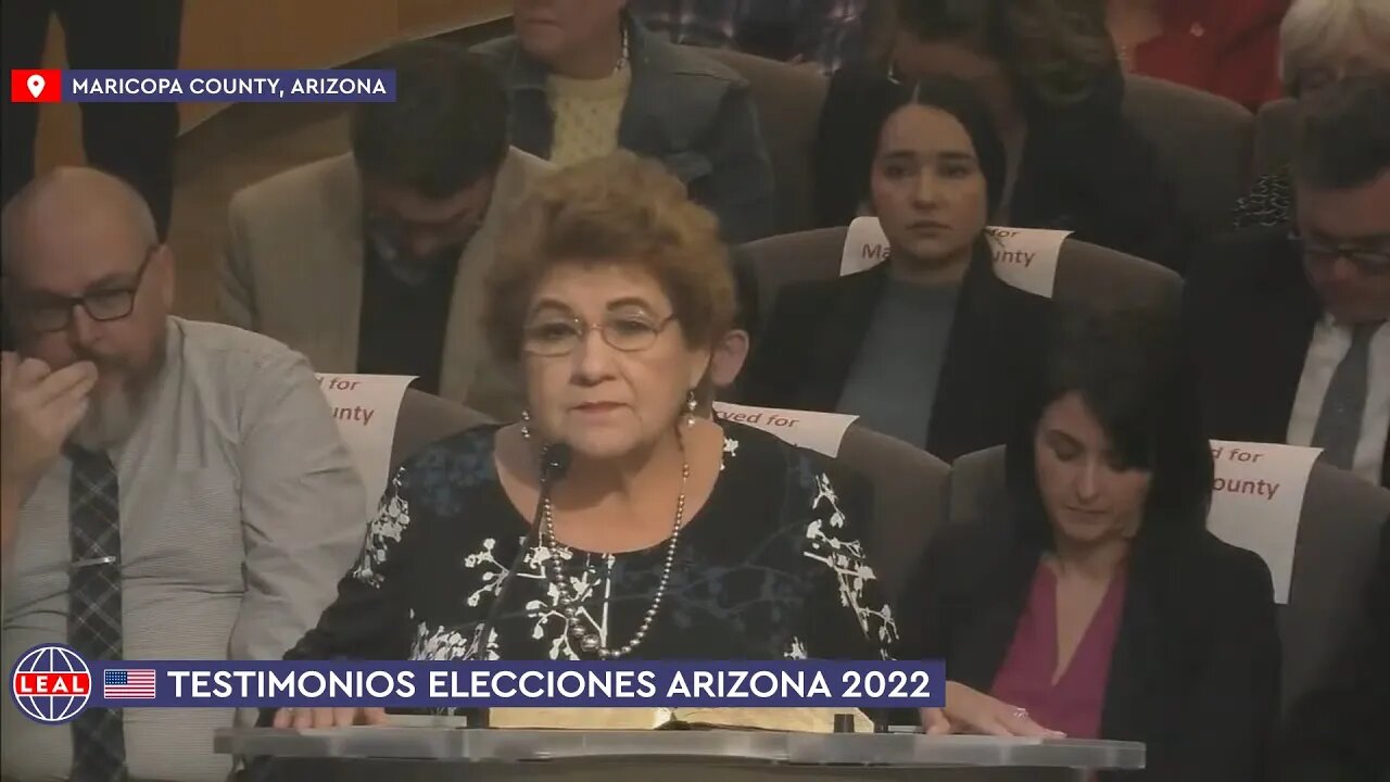 🇺🇸 «Dios juzgará y castigará a los políticos corruptos» - Audiencia Elecciones Arizona 2022 [CC🇪🇸]