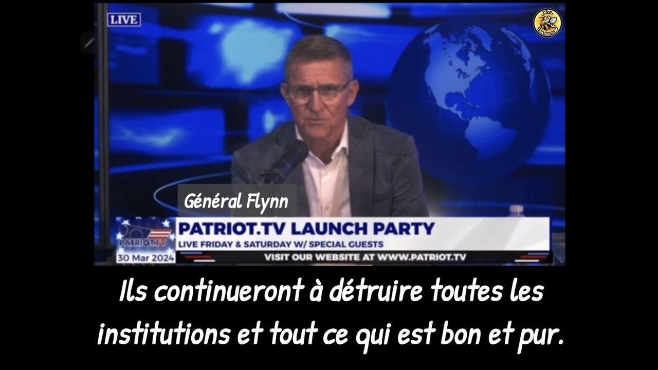 GENERAL FLYNN ILS DETRUIRONT TOUT CE QUI EST BON ET PUR