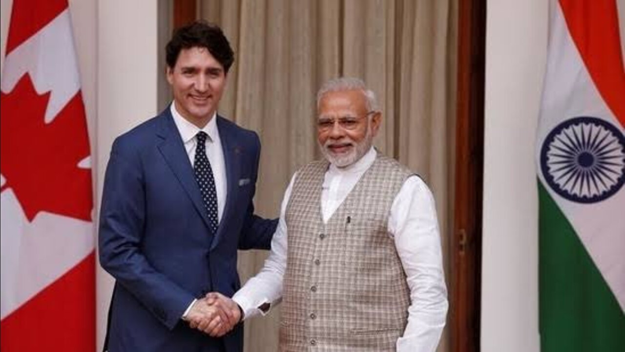 Pm modi and justin trudeau in india