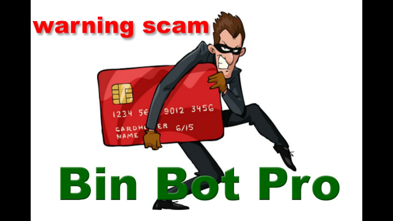 site of deception and fraud Bin Bot Pro Success rate 10% Serious warning Do not register