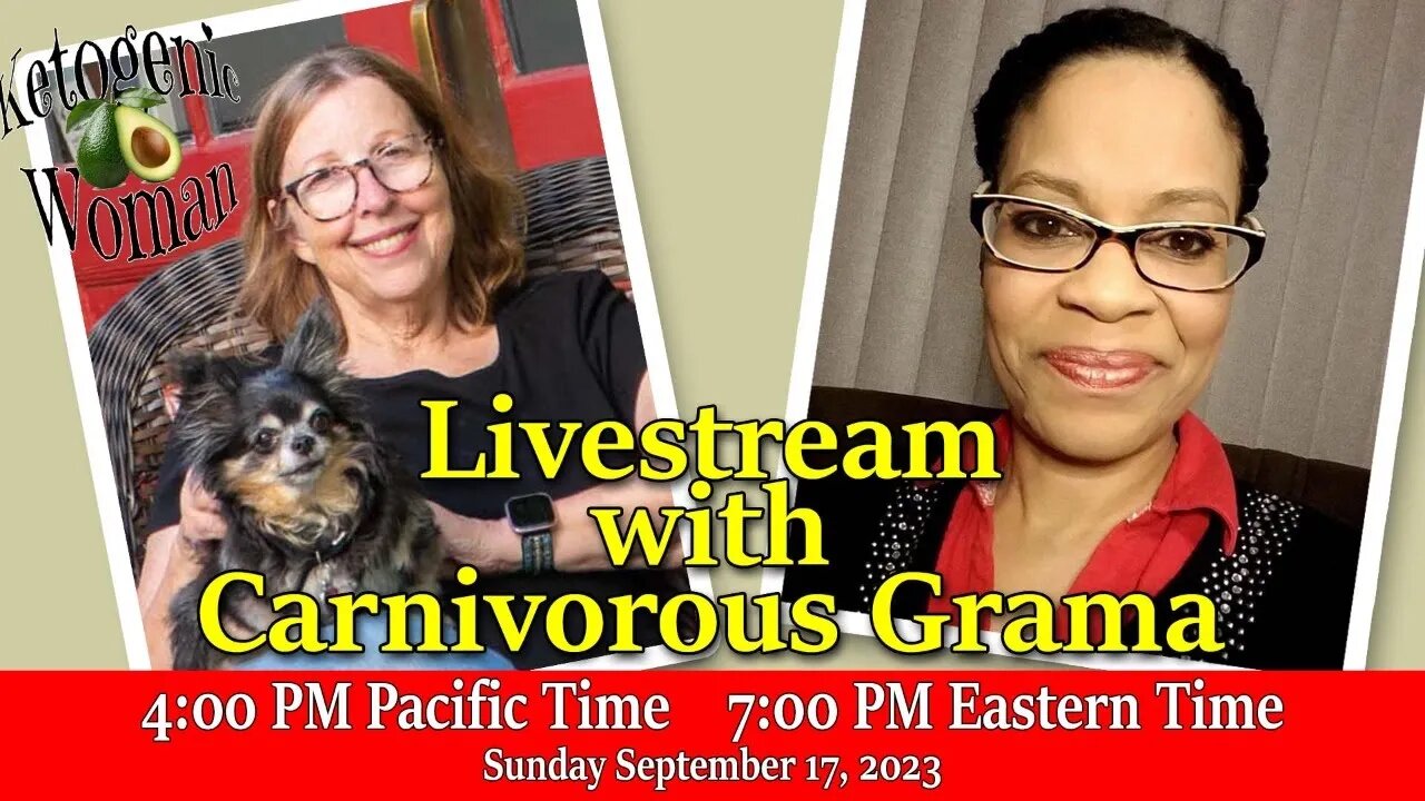 Chat with Carnivorous Grama Live 4pm PDT 7pm EST 1pm HST Q&A