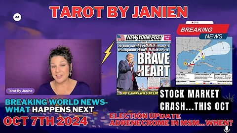 Tarot By Janine - Breaking News Update About The Hurricane