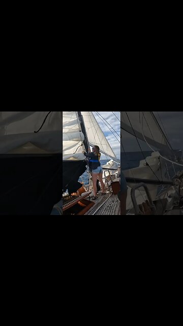 Sailing & Drinking Oily Bilge Water So We Don't Sink! 🤢