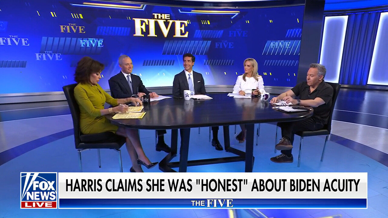 'The Five' Reacts To Kamala Harris Pressed On Covering Up Biden's Mental Fitness