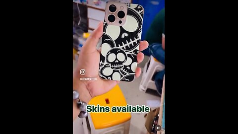 Iphone back skin cover