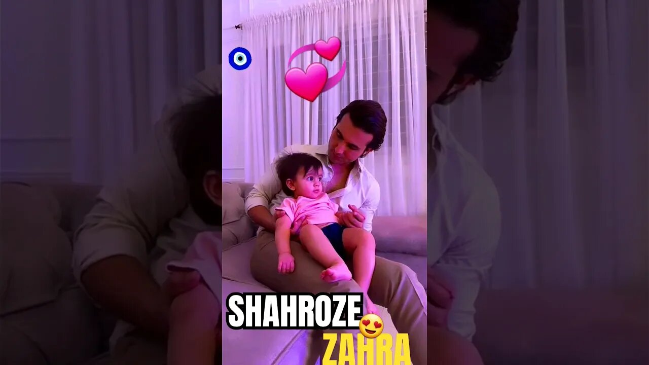 Shahroze +♡+ Beautiful Baby Girl ZAHRa Bonding 😍 #shahrozsabzwari #shorts #tkdvidzpr #viral #india