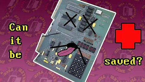 "Can I Fix a 1978 KIM-1 Computer? Commodore KIM-1 Repair!" Tech Time Traveller