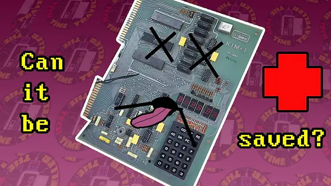 "Can I Fix a 1978 KIM-1 Computer? Commodore KIM-1 Repair!" Tech Time Traveller