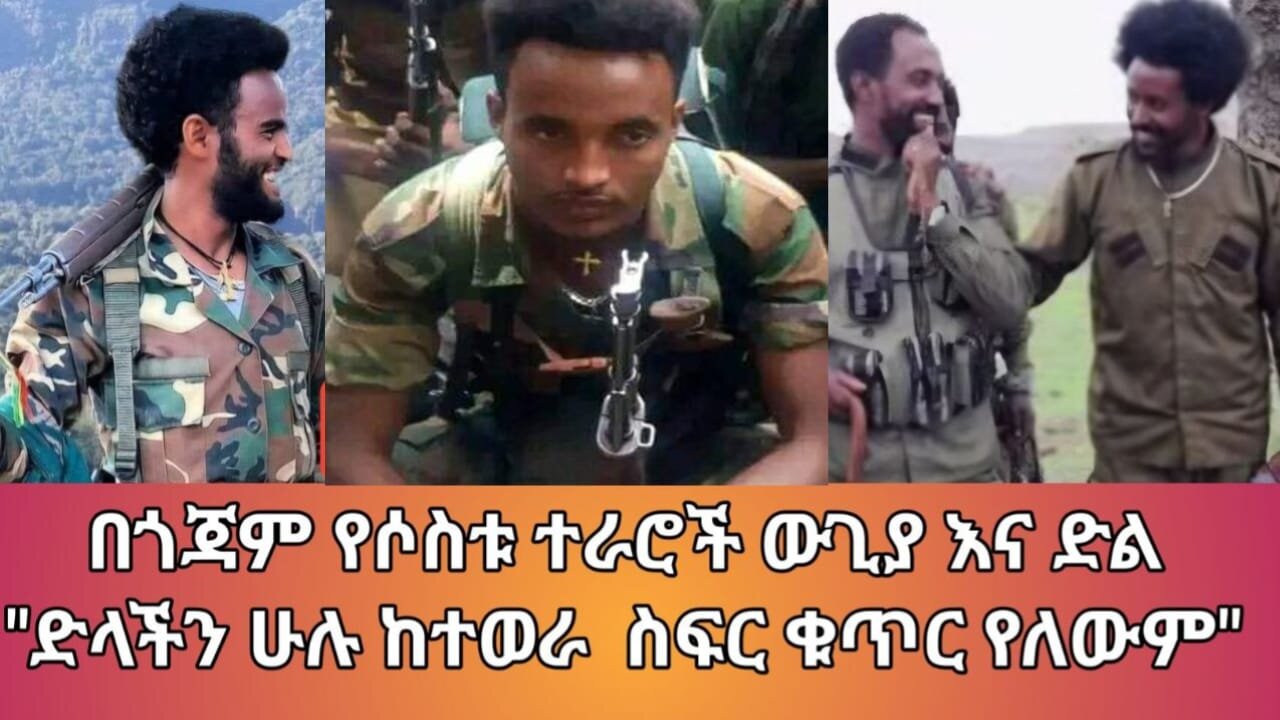 በጎጃም የሶስቱ ተራሮች ውጊያ እና ድል! ድላችን ሁሉ ከተወራ ስፍር ቁጥር የለውም..ወሎ! ጎንደር ፋሽስቱን እየደመሰሰ ነው!መዋለ ፋኖ ዜና ነሃሴ 27/2016